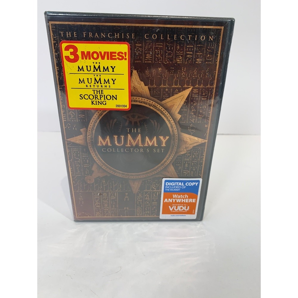 The Mummy Collectors Set (DVD, 2005, 3-Disc Set)